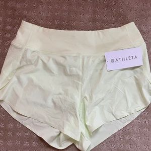 NWT Athleta shorts green size small